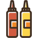کنار غذا